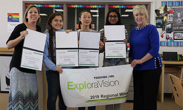 27th ExploraVision 10-12 First Place