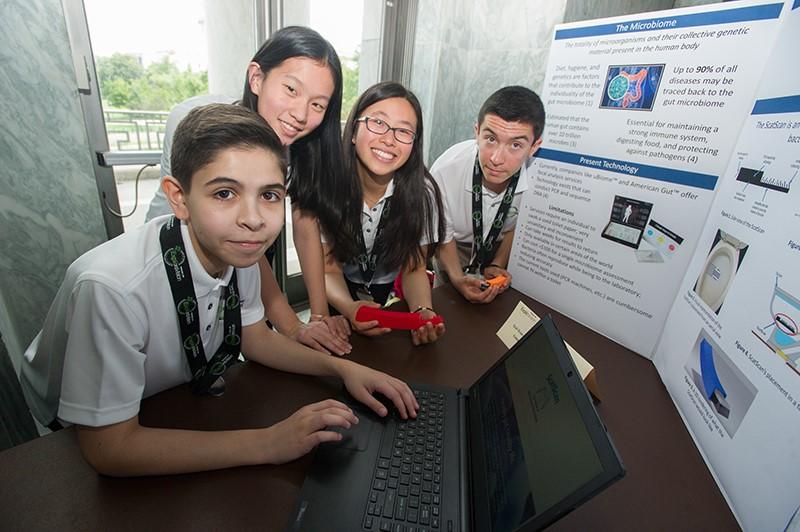 ExploraVision 2017 winners demonstrated their computer proficiency with 3D modeling