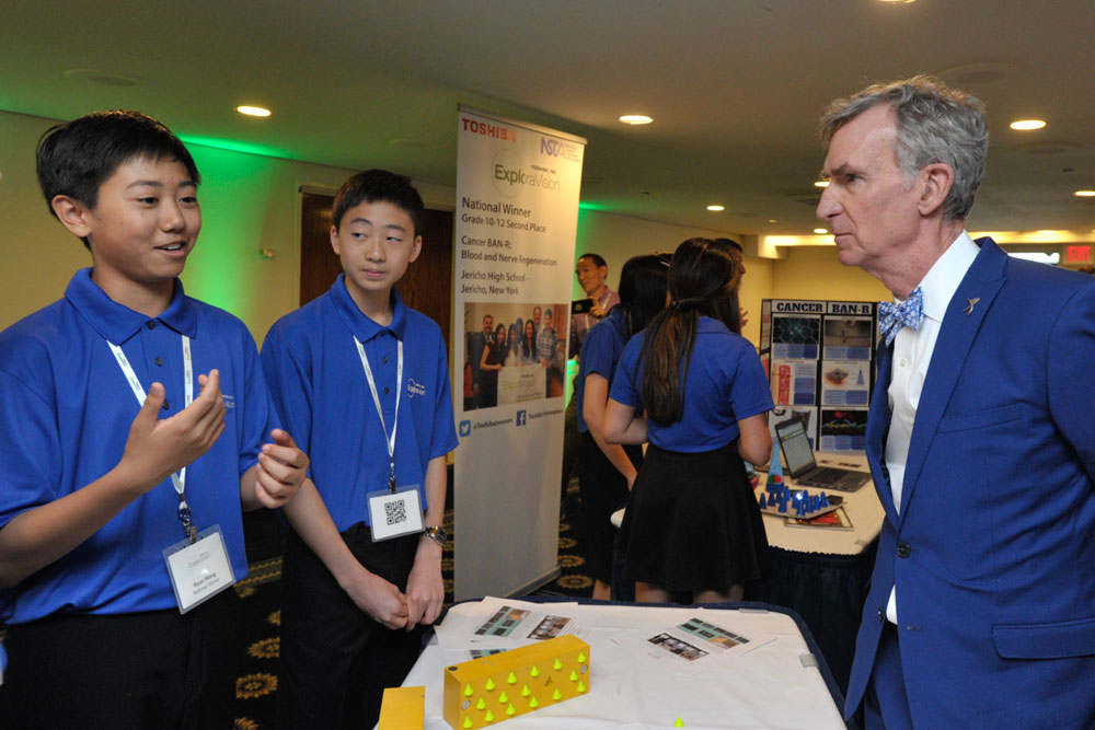 Bill Nye at Exploravision Awards