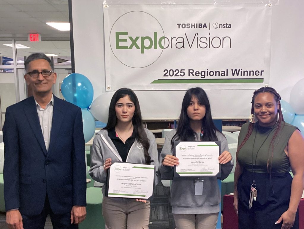 Venky Krishnan,Toshiba, Angelica De La Torre, Janelly Garay, Jasmine Jones, Coach EV 2025 Reg Winner