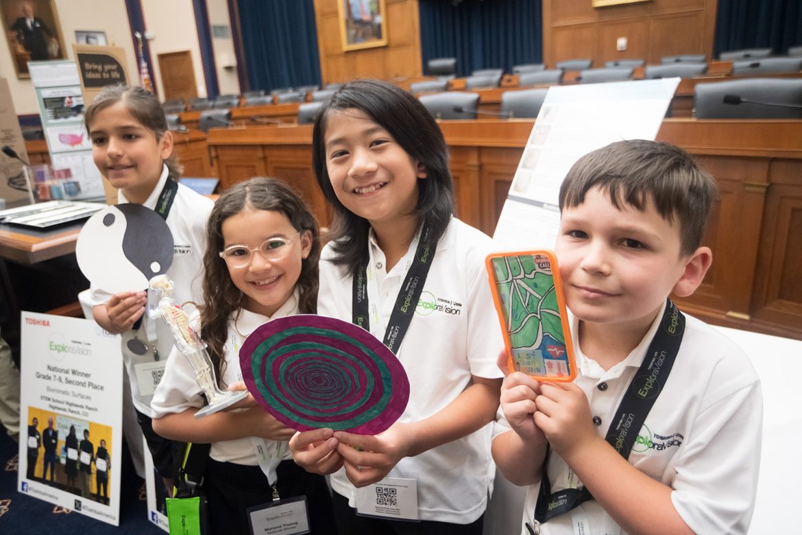 Solving Real World Challenges with Toshiba ExploraVision Projects