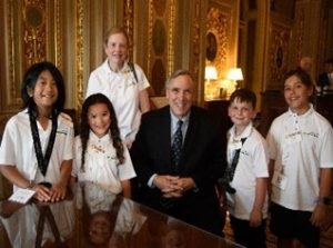 OR winners with Sen Merkley