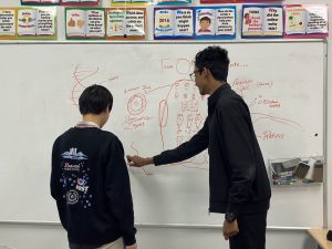 Sugar Land students collaborating on ExploraVision project