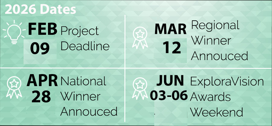 Toshiba ExploraVision 2026 Schedule